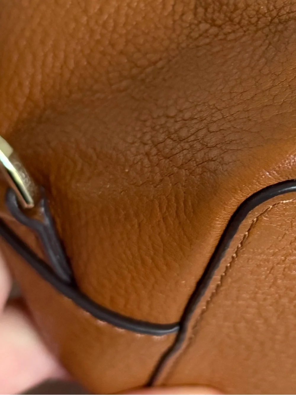 Kate Spade ♠️ Hayes Street Brown Leather Medium Backpack Cognac Hayes Street Bag by kate spade new york accessories  main image 4